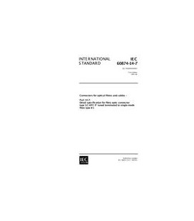 IEC 60874-14-7 Ed. 1.0 en:1997