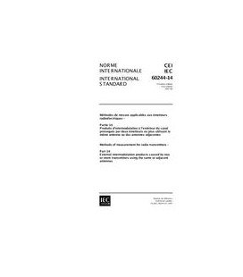 IEC 60244-14 Ed. 1.0 b:1997