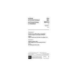 IEC 60245-6 Amd.1 Ed. 2.0 b:1997
