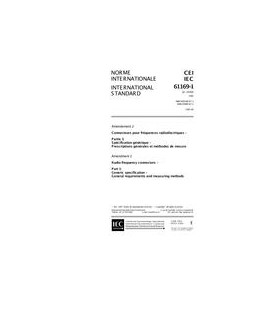 IEC 61169-1 Amd.2 Ed. 1.0 b:1997