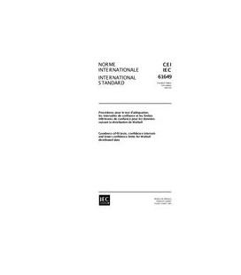 IEC 61649 Ed. 1.0 b:1997