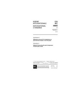 IEC 60682 Amd.2 Ed. 1.0 b:1997