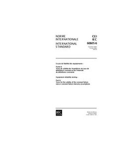 IEC 60605-6 Ed. 2.0 b:1997