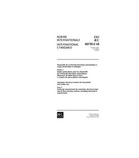 IEC 60730-2-18 Ed. 1.0 b:1997