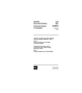 IEC 61466-1 Ed. 1.0 b:1997