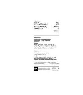 IEC 60730-2-15 Amd.1 Ed. 1.0 b:1997