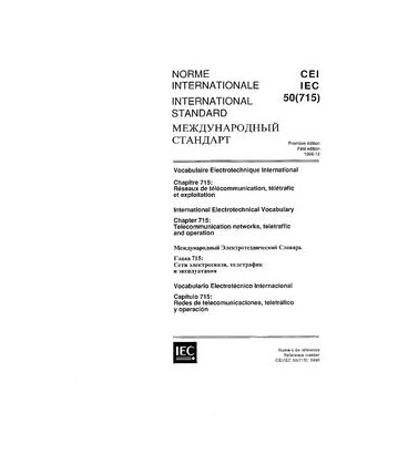 IEC 60050-715 Ed. 1.0 t:1996