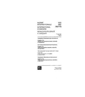 IEC 60050-715 Ed. 1.0 b:1996