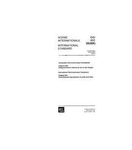 IEC 60050-806 Ed. 2.0 b:1996