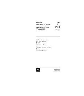 IEC 61754-1 Ed. 1.0 b:1996
