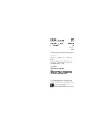 IEC 60169-1-3 Amd.1 Ed. 1.0 b:1996