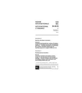 IEC 60034-18-31 Amd.1 Ed. 1.0 b:1996