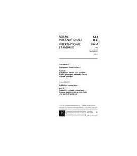 IEC 60352-2 Amd.1 Ed. 1.0 b:1996