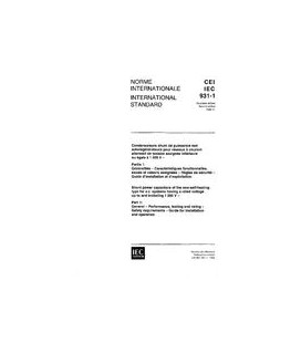 IEC 60931-1 Ed. 2.0 b:1996