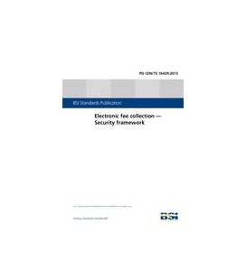 BS PD CEN/TS 16439:2013