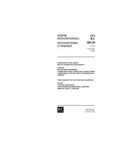 IEC 60384-20 Ed. 1.0 b:1996