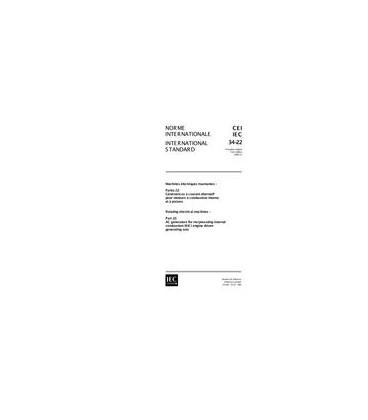 IEC 60034-22 Ed. 1.0 b:1996