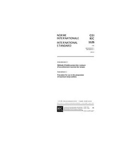 IEC 61126 Amd.1 Ed. 1.0 b:1996
