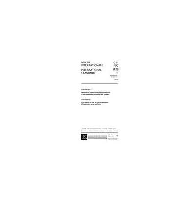 IEC 61126 Amd.1 Ed. 1.0 b:1996