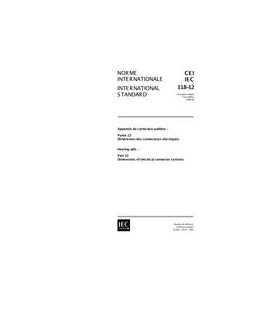 IEC 60118-12 Ed. 1.0 b:1996