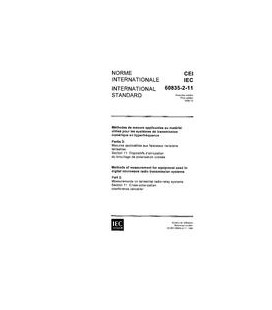 IEC 60835-2-11 Ed. 1.0 b:1996