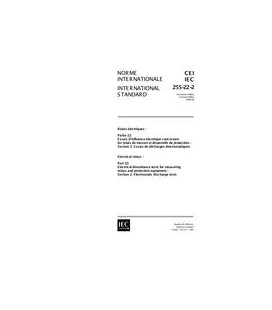 IEC 60255-22-2 Ed. 2.0 b:1996
