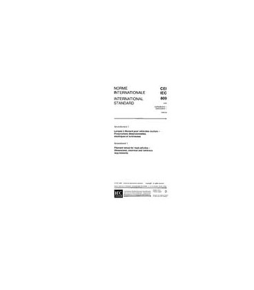 IEC 60809 Amd.1 Ed. 2.0 b:1996