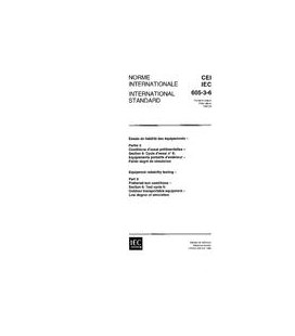 IEC 60605-3-6 Ed. 1.0 b:1996