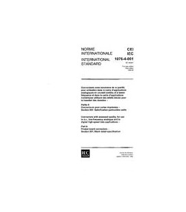 IEC 61076-4-001 Ed. 1.0 b:1996