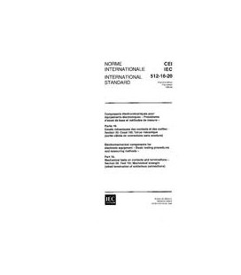 IEC 60512-16-20 Ed. 1.0 b:1996