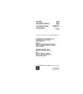 IEC 61334-4-1 Ed. 1.0 b:1996