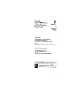 IEC 60146-1-1 Amd.1 Ed. 3.0 b:1996