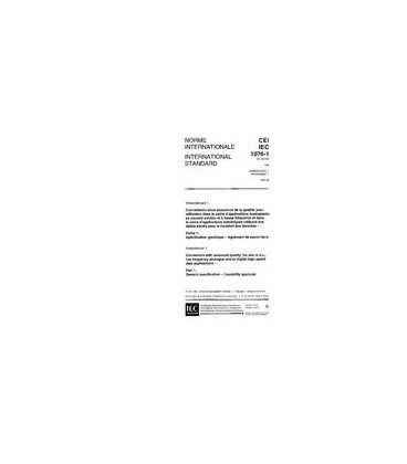 IEC 61076-1 Amd.1 Ed. 1.0 b:1996