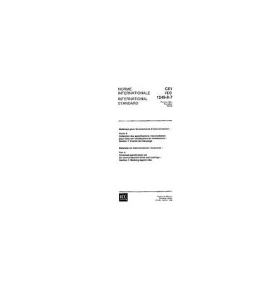 IEC 61249-8-7 Ed. 1.0 b:1996