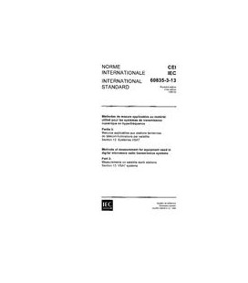 IEC 60835-3-13 Ed. 1.0 b:1996