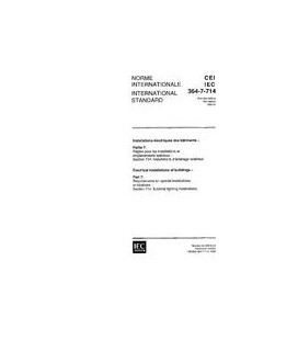 IEC 60364-7-714 Ed. 1.0 b:1996