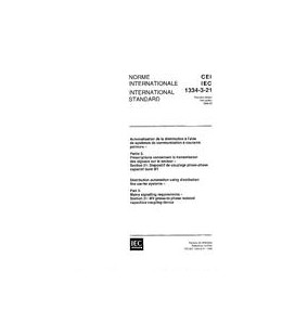 IEC 61334-3-21 Ed. 1.0 b:1996