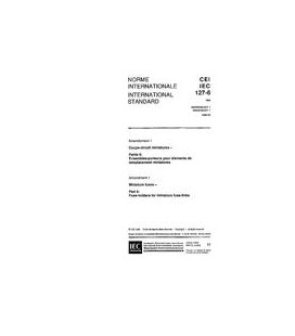 IEC 60127-6 Amd.1 Ed. 1.0 b:1996
