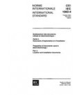 IEC 61082-4 Ed. 1.0 b:1996