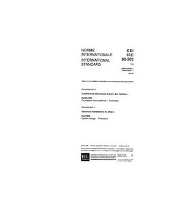 IEC 60092-202 Amd.1 Ed. 4.0 b:1996