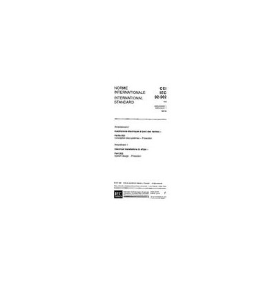 IEC 60092-202 Amd.1 Ed. 4.0 b:1996