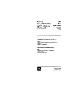 IEC 60364-7-713 Ed. 1.0 b:1996
