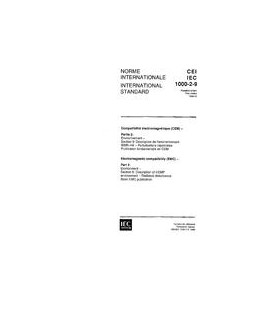 IEC 61000-2-9 Ed. 1.0 b:1996