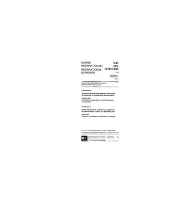 IEC 61010-2-020 Amd.1 Ed. 1.0 b:1996