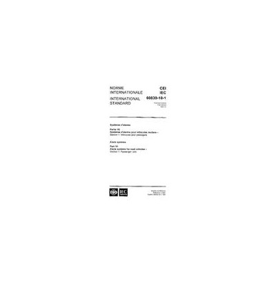 IEC 60839-10-1 Ed. 1.0 b:1995