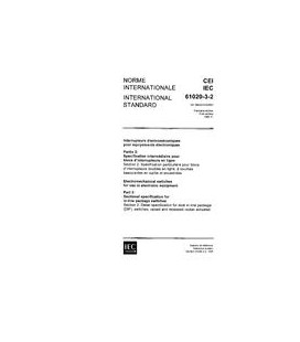 IEC 61020-3-2 Ed. 1.0 b:1995