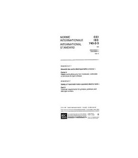 IEC 60745-2-3 Amd.1 Ed. 1.0 b:1995