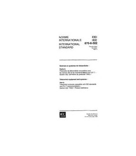 IEC 60870-6-502 Ed. 1.0 b:1995