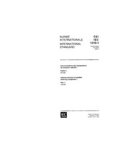 IEC 61319-1 Ed. 1.0 b:1995