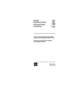 IEC 61580 Ed. 1.0 b:1995